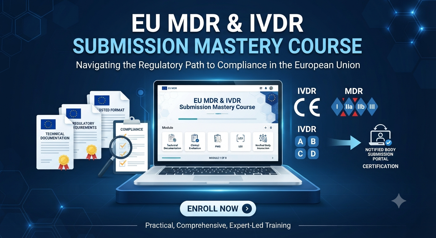 EU MDR & IVDR Submission Mastery